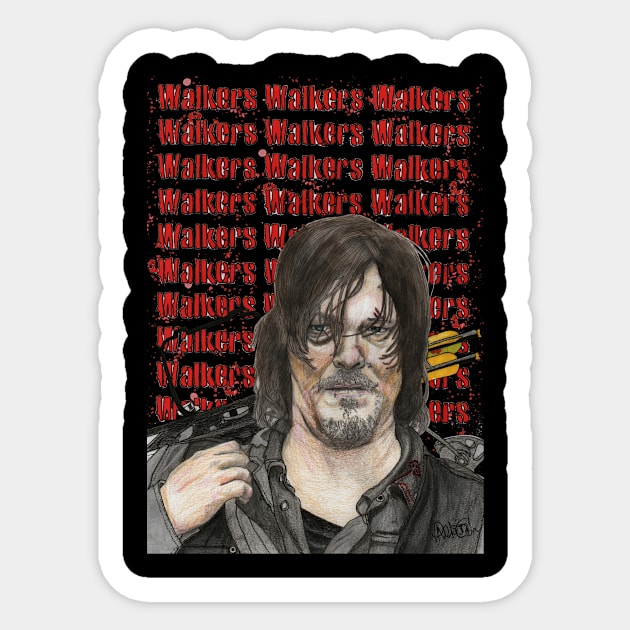 Daryl Sticker by paulnelsonesch